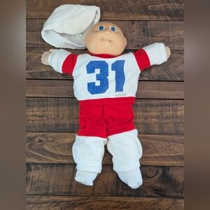 Cabbage Patch Kid Boy Doll Blue Eyes Bald Head Mold 2 OG Clothes Vtg Coleco CPK